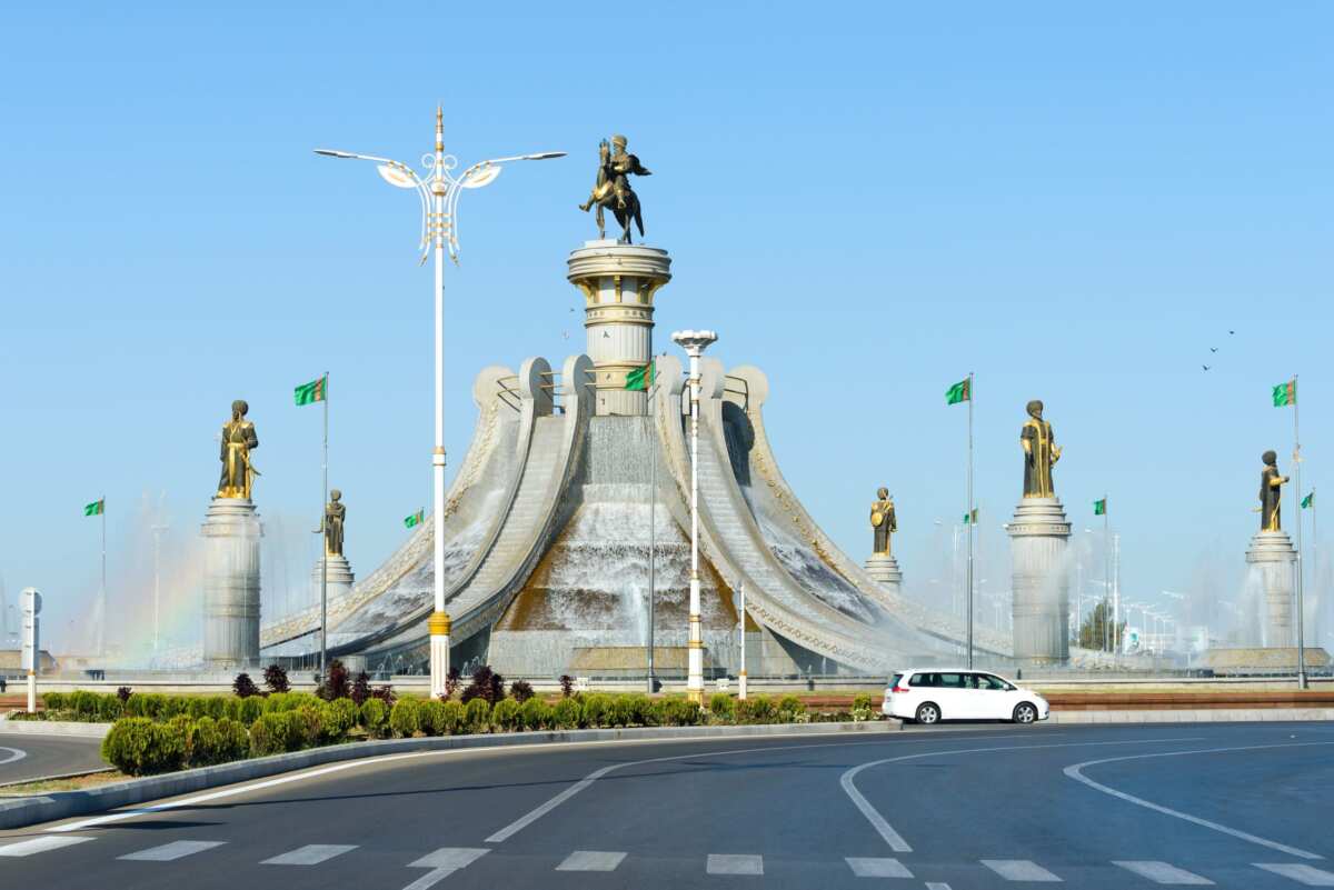 阿什哈巴特城市风光