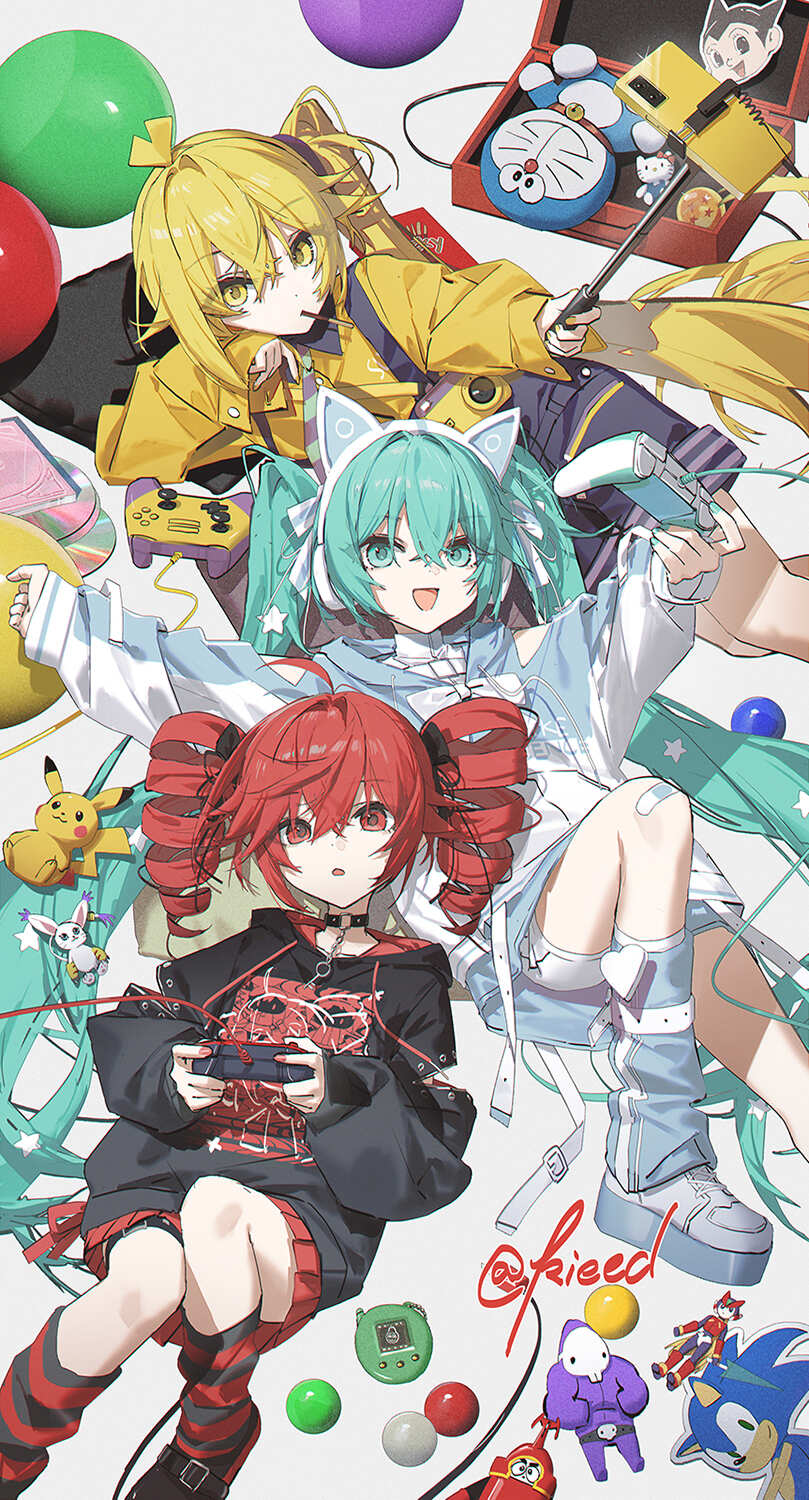 二次元少女游戏风