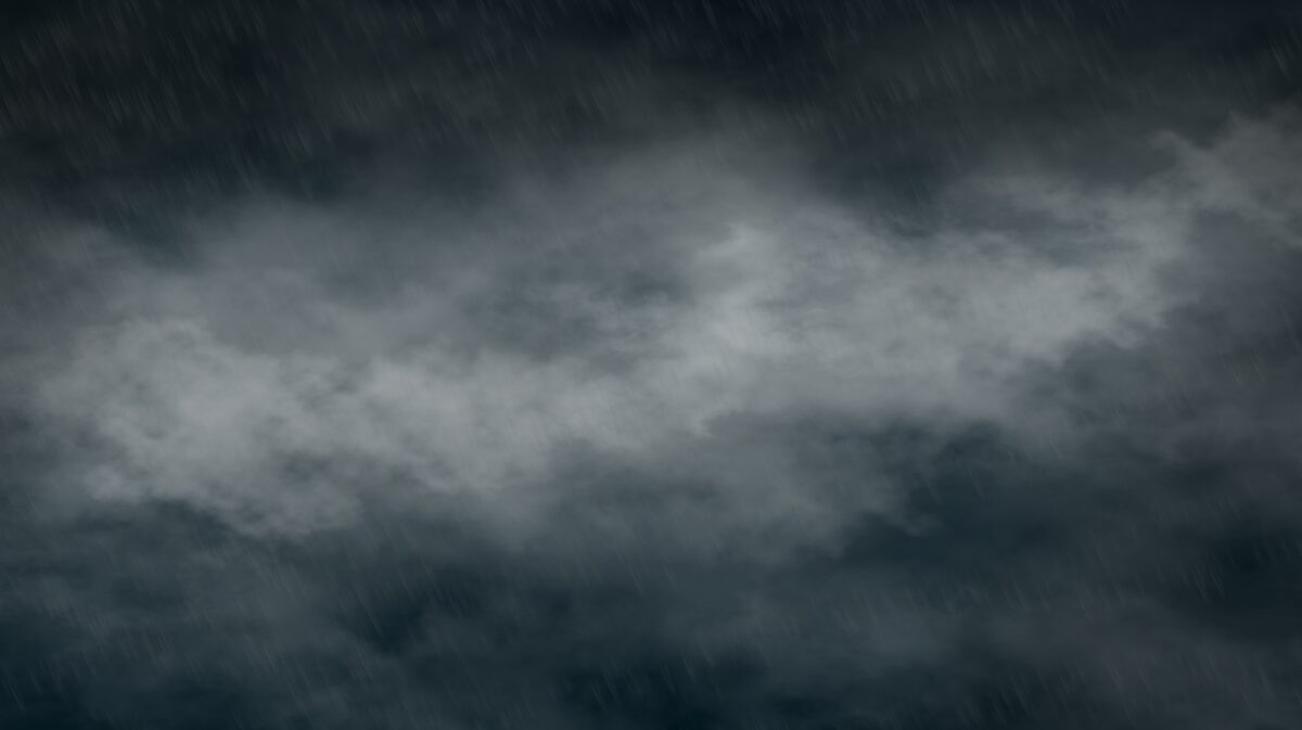 雨中云海