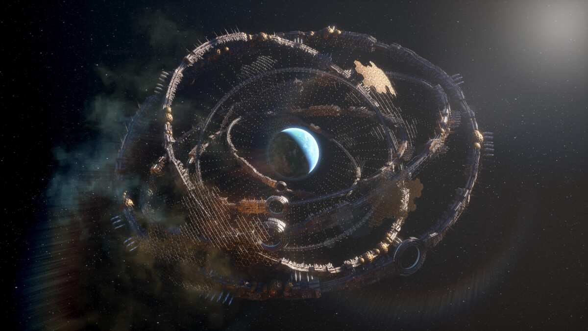 星际迷航科幻空间站