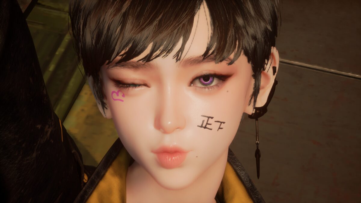 神秘紫眼少女