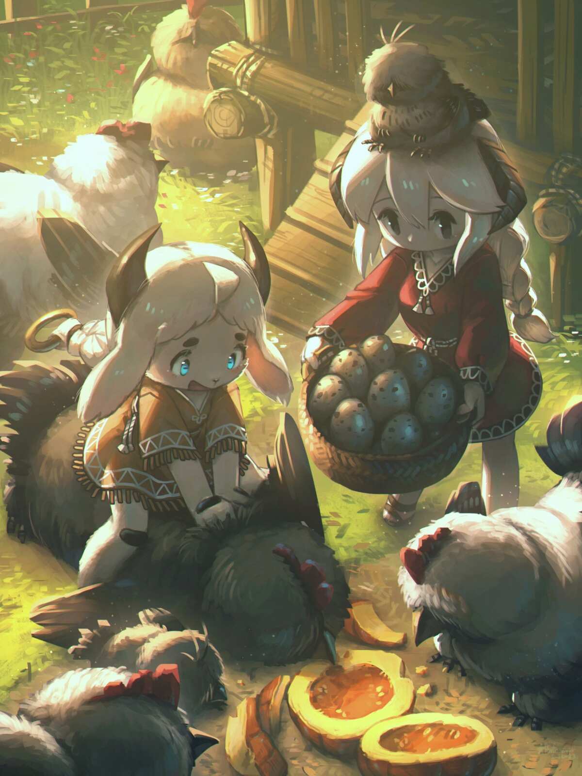 治愈系乡村少女