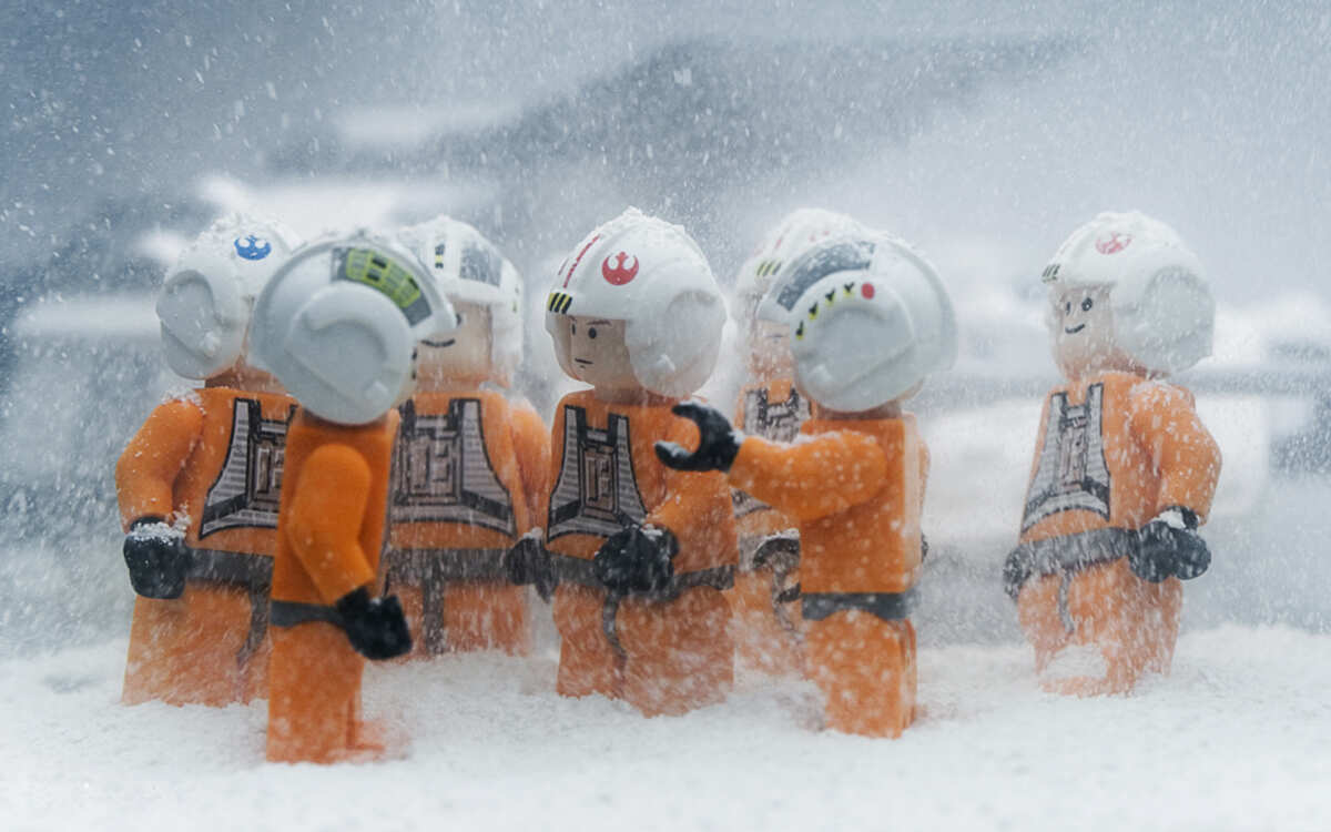 乐高星球大战雪地小队