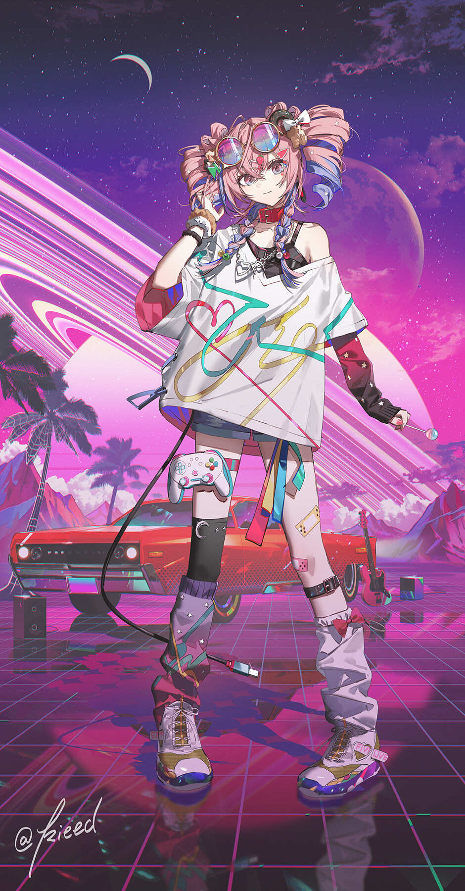 霓虹宇宙少女