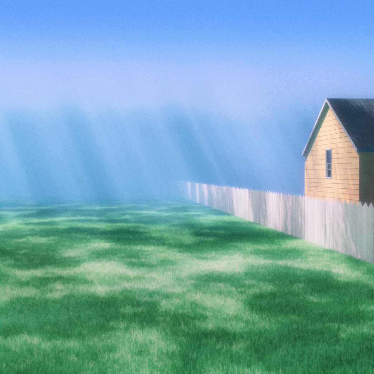 神秘小屋与雾景