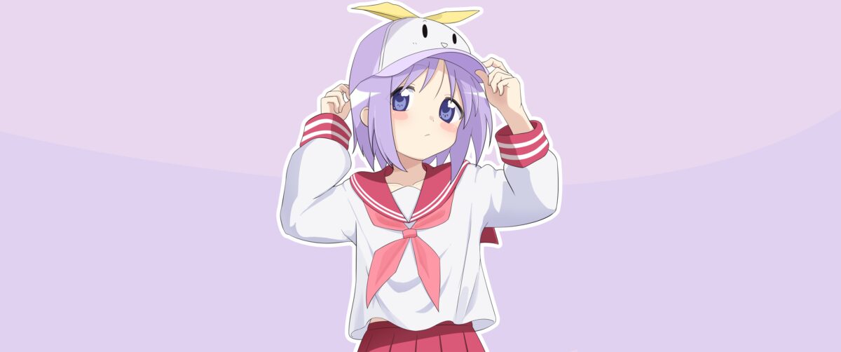 紫色头发女孩