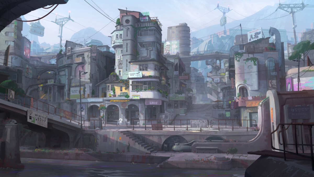 未来都市风景