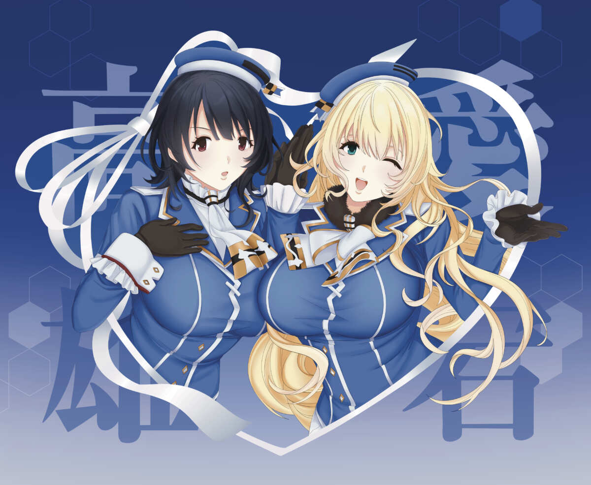 双马尾少女