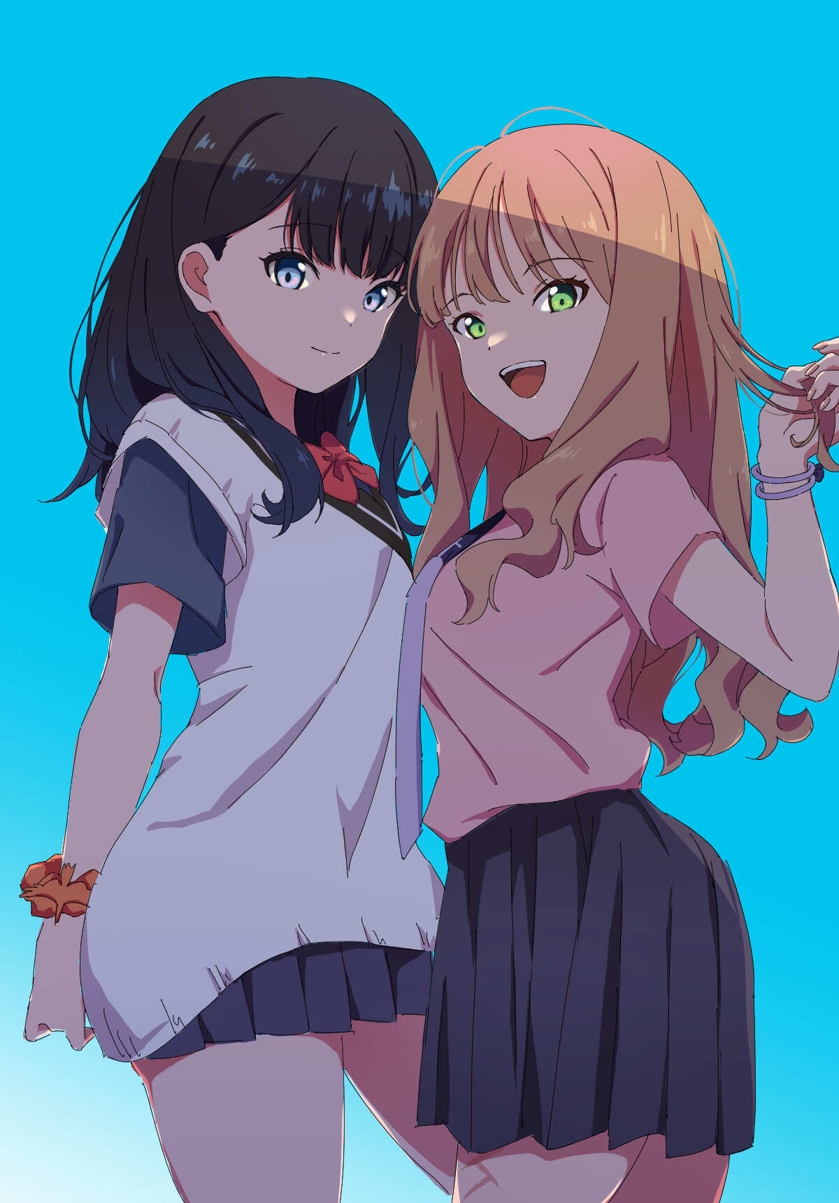 双马尾少女