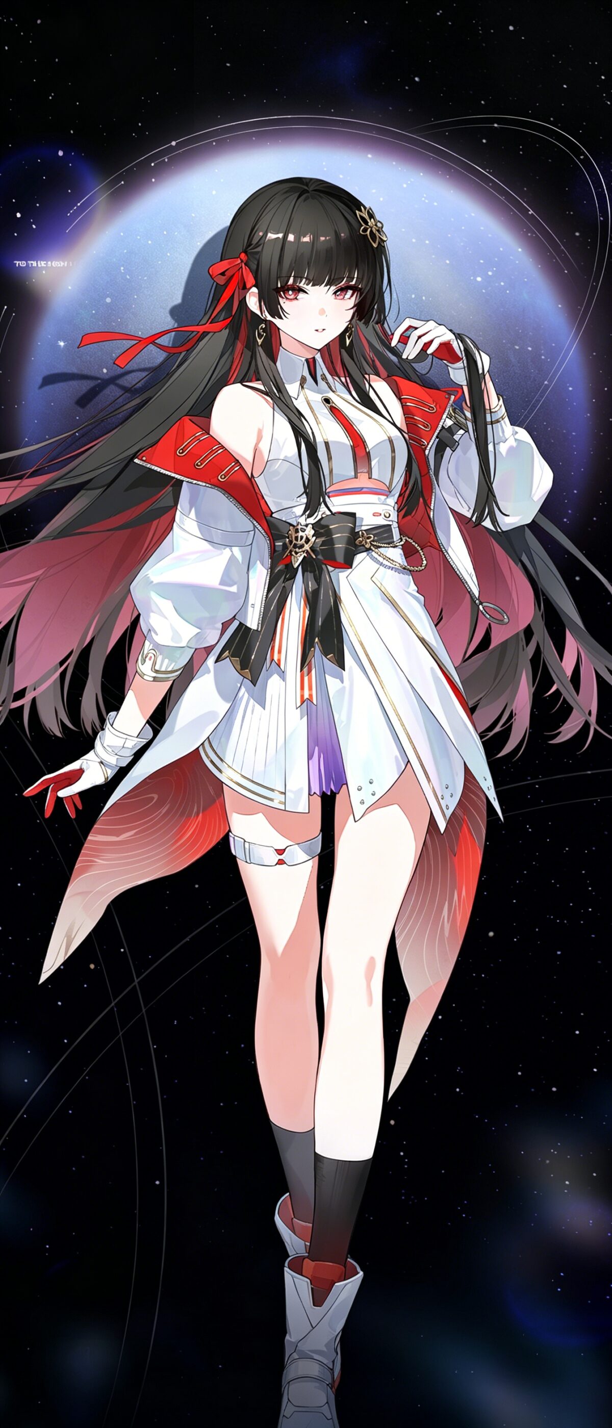 星空下的动漫女孩