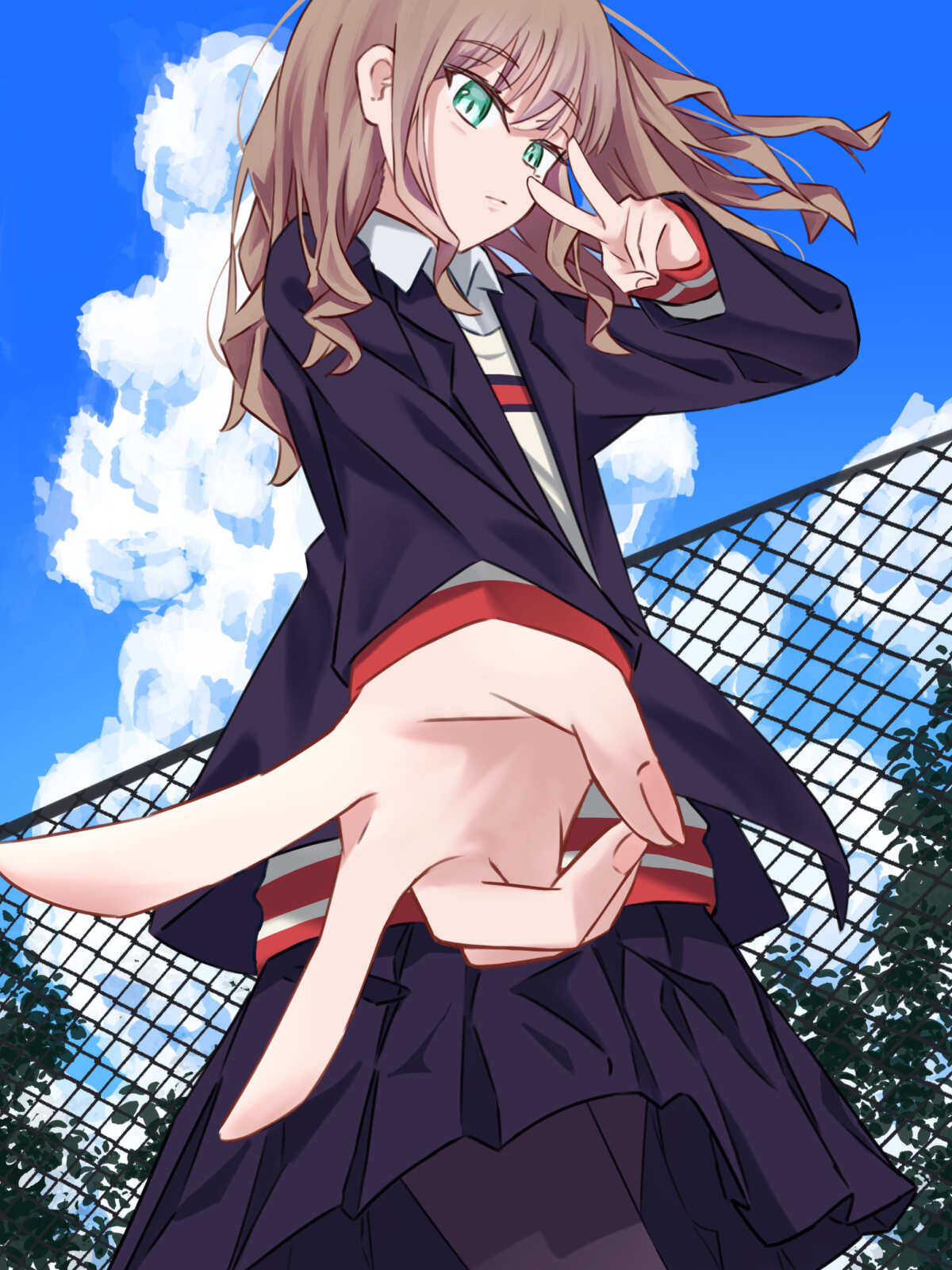 长发少女动漫壁纸