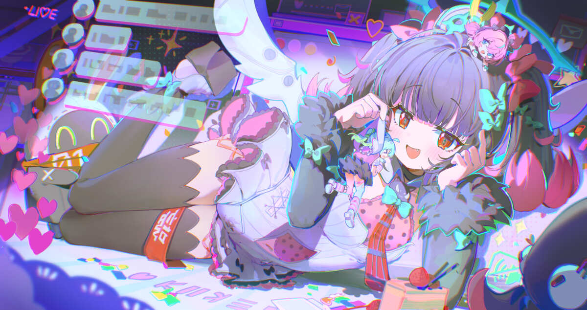 二次元少女动态壁纸