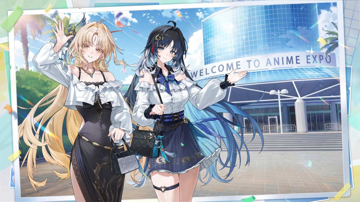 动漫女孩阳光下的约定