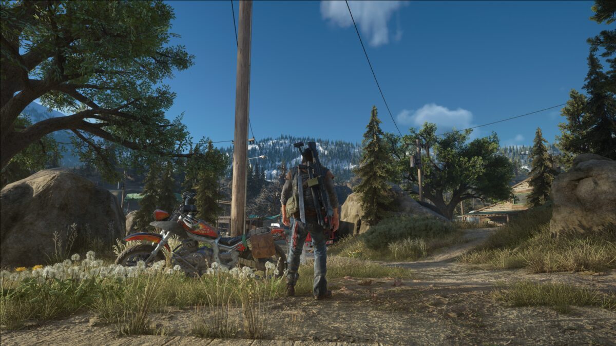 《 Days Gone》游戏角色背影