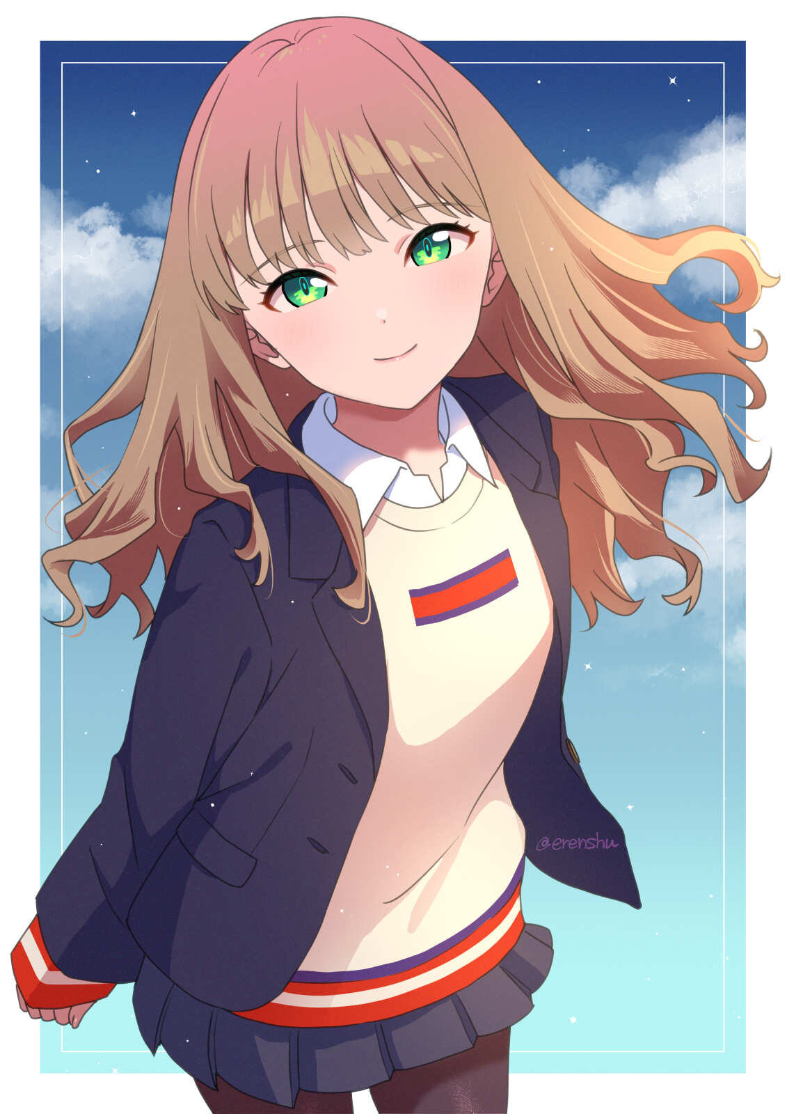 治愈系动漫女孩