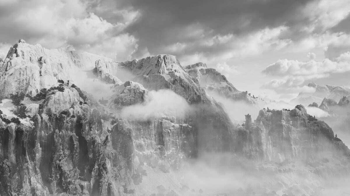 雪域山峦