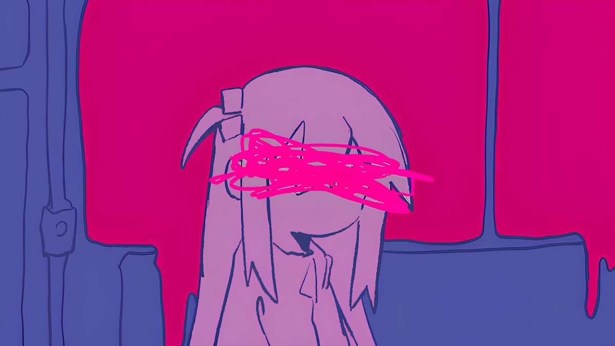 粉发少女动漫壁纸