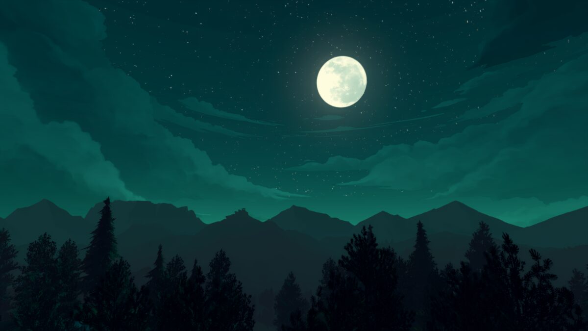 宁静夜空