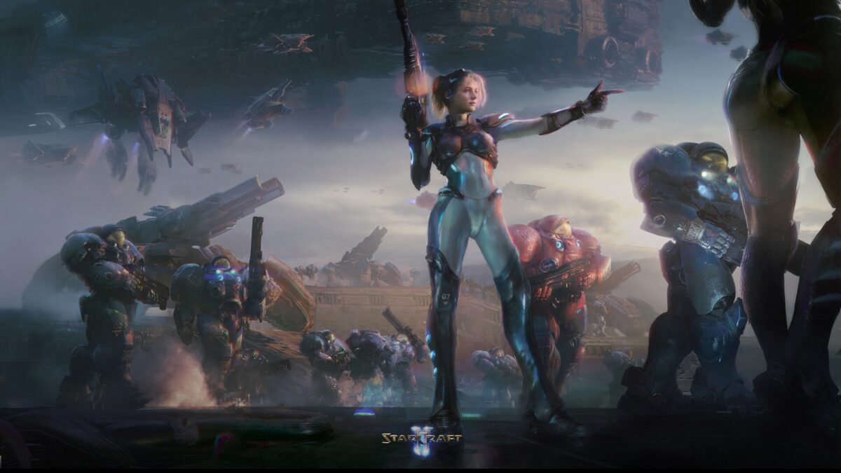 星际争霸Ⅱ：女兵与机甲