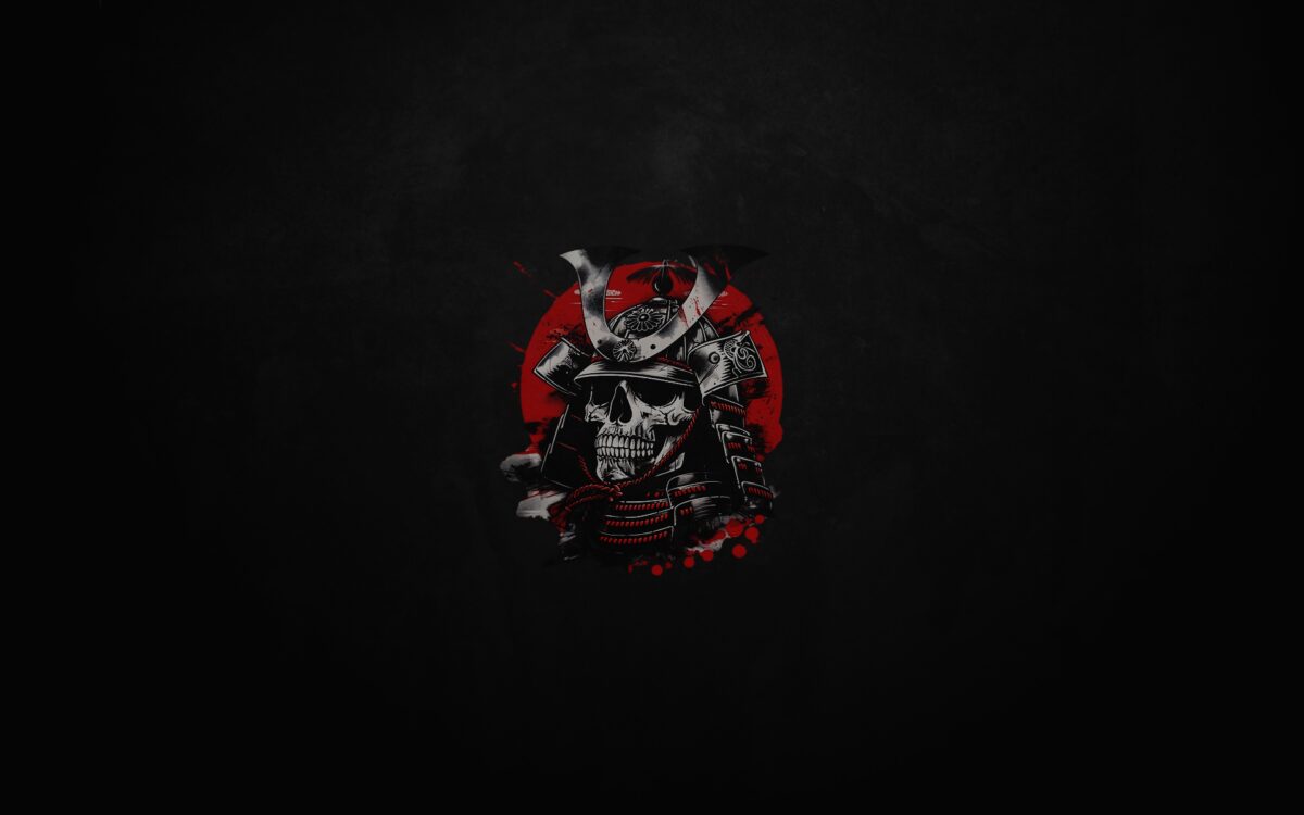 武士骷髅壁纸