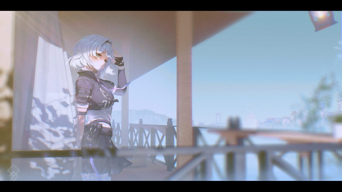 白发少女