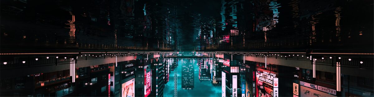 霓虹都市夜色
