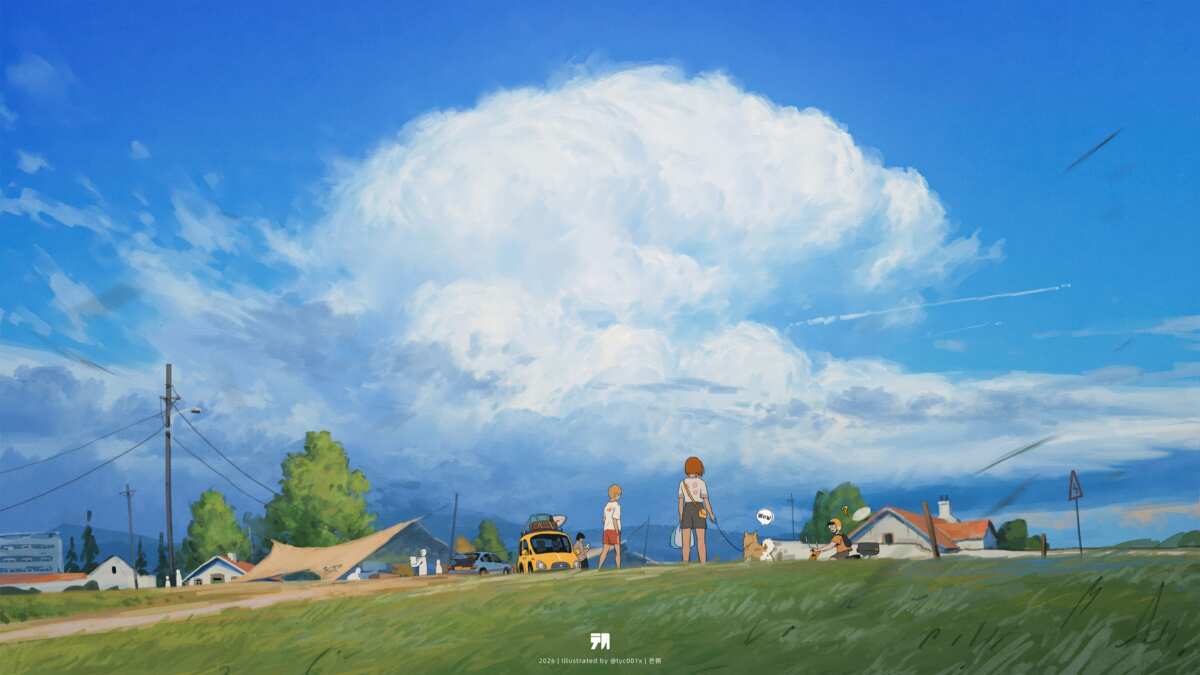 治愈系乡村风光