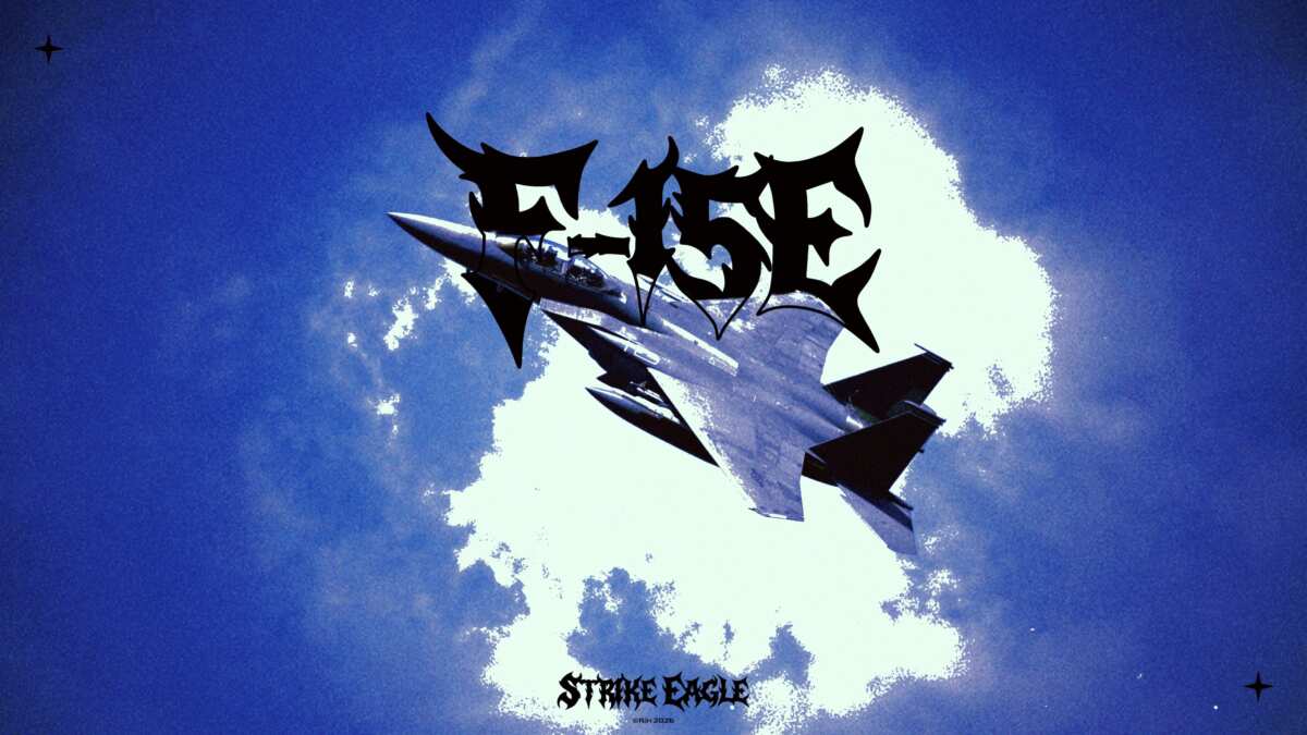 F-15E 战机天空