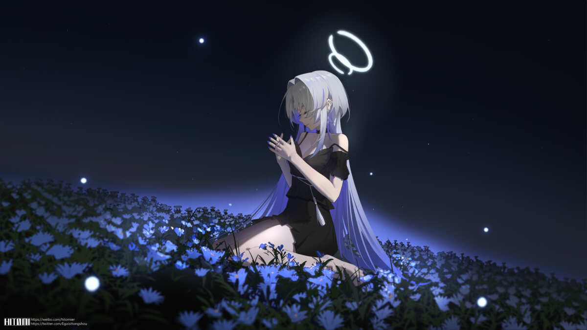 夜空下的梦幻女孩