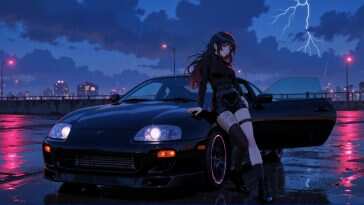 大阪记忆丰田Supra A80动态壁纸