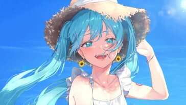 Miku夏日动态壁纸