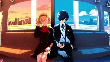 《Persona 3 重置版》火车动态壁纸：Yuki与Aigis