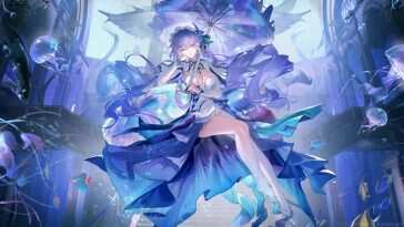 动态壁纸：Cantarella伞下汹涌海浪