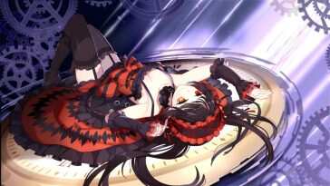 Kurumi Tokisaki 动态壁纸：时光精灵