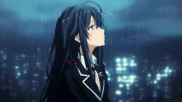 《缘之空》雨中哭泣动态壁纸