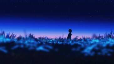 星空剪影动态壁纸