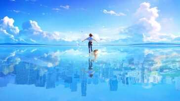 天空之上动态壁纸