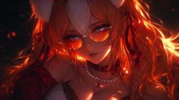 Fox Anime Girl Live Wallpaper