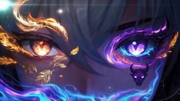 Galbrena火焰眼觉醒动态壁纸