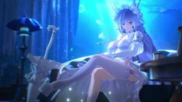 天使 Cantarella 海浪飘渺动漫动态壁纸，高清细腻，适合桌面和手机