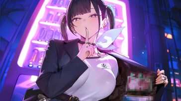 胜利女神Sora霓虹动态壁纸，高清分辨率，适合桌面和手机
