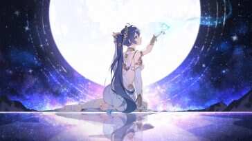 星空蝴蝶动态壁纸