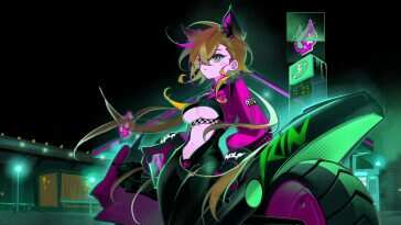 《赛车Rin Muse Dash动态壁纸》