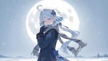 银月狐妖《原神》动态壁纸