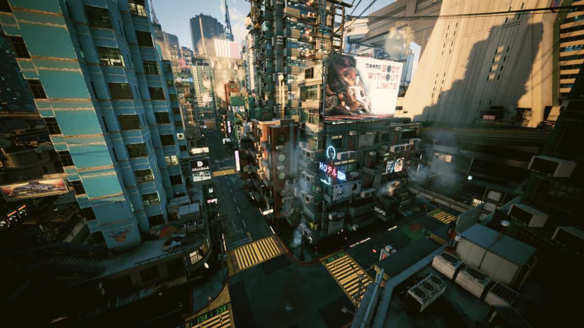 赛博朋克都市风光