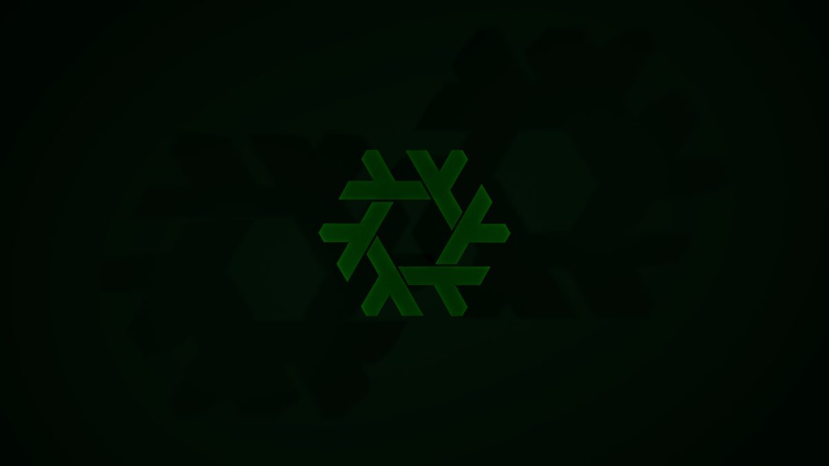 绿色几何图案壁纸
