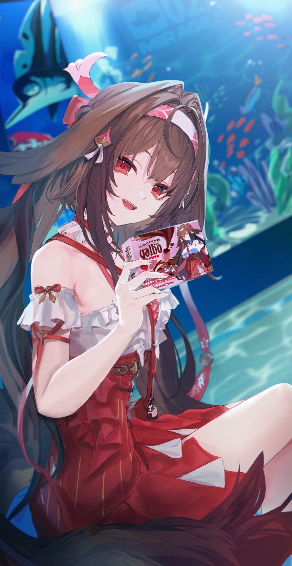 长发女孩与糖果