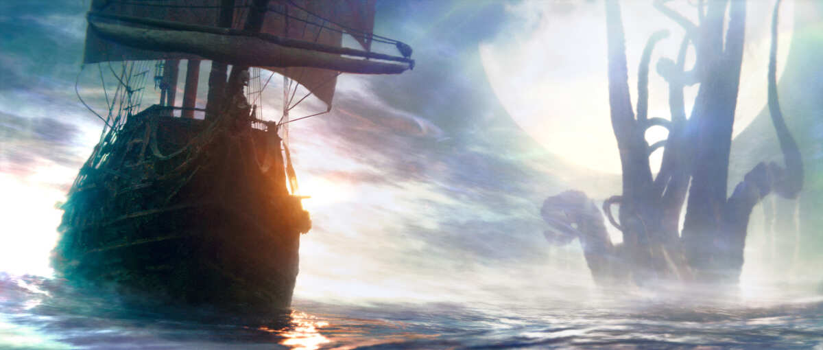 奇幻海盗船与海怪