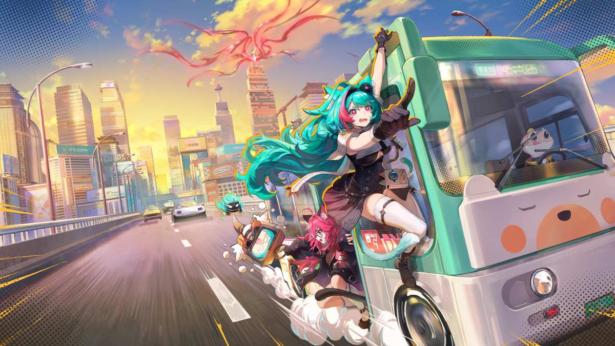 都市奇幻动画壁纸