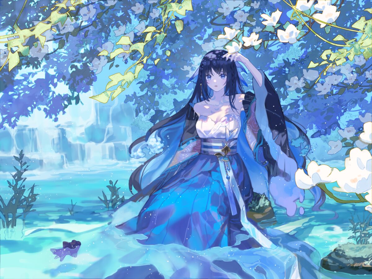 蓝色梦幻